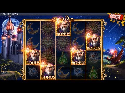 The Wiz Slot – 5 Scatters Free Spins Mega Win!