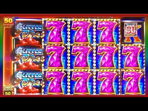 ** SUPER BIG WIN ** Glitter Rubies ** SLOT LOVER **