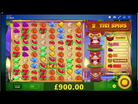 Tiki Fruits Slots High Stakes Mega Win – Bonus Re-Trigger Must See!!!