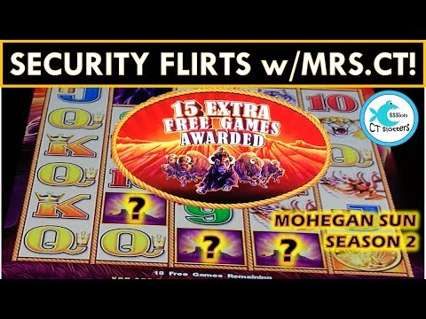 SUPER BIG WIN SECURITY LET ME RECORD! BUFFALO STAMPEDE SLOT MACHINE & SPHINX 4D