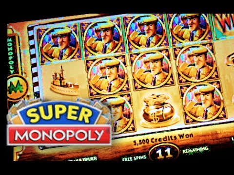 SUPER MONOPOLY – PART 2 of 3 | WMS – SUPER Big Win! Slot Machine Bonus (Hot Days Theme)