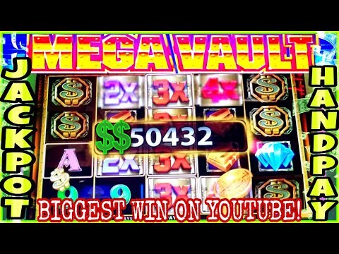 MASSIVE JACKPOT – HANDPAY – MEGA VAULT SLOT | BIGGEST WIN ON 40 cent bet UNBELIEVABLE