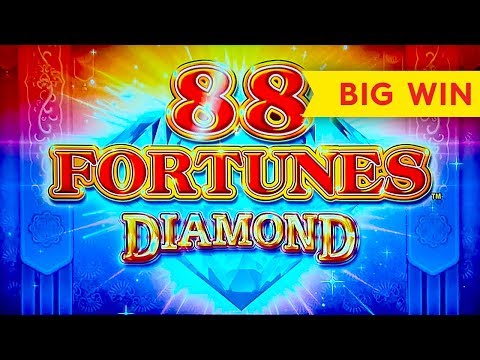 GREAT MULTIPLIER! 88 Fortunes Diamond Slot – BIG WIN BONUS!