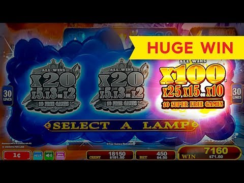 HUGE WIN! Lamp Of Destiny Slot – FINALLY, SUPER FREE GAMES, YES!