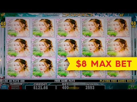 Vivaldi’s Seasons Slot – BIG WIN BONUS – $8 Max Bet!