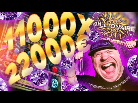 11000X SUPER WIN FROM WHO WANTS TO BE A MILLIONARE SLOT