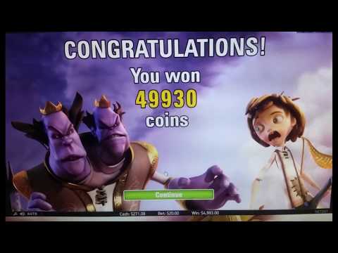 Jack and the Beanstalk Slot SUPER MEGA WIN!!! 5.3K!!!