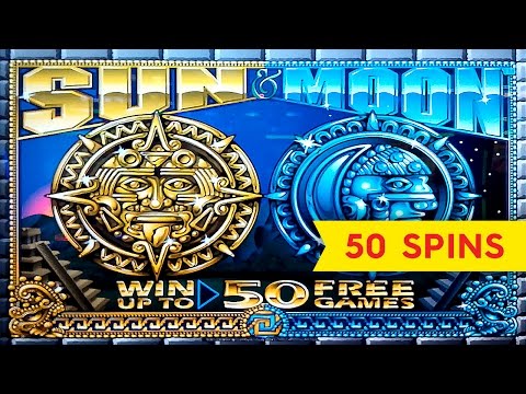 Sun & Moon Slot – BIG WIN BONUS – 50 FREE GAMES BONUS, YEAH!