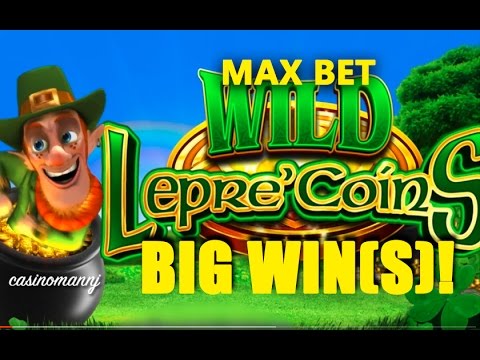 MAX BET! – WILD Lepre’COINS  Slot – BIG WIN!!! – Slot Machine Bonus