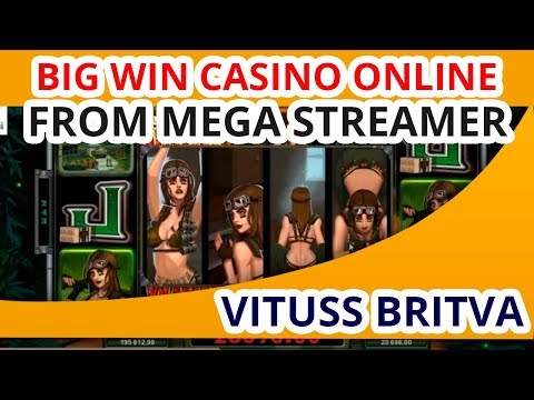 MEGA WIN CASINO FROM VITUSS BRITVA STREAMER. PLAY SLOTS MACHINE SUPER BIG WIN