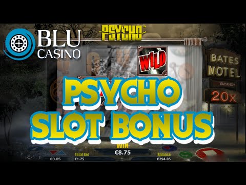 PSYCHO SLOT MEGA WIN. Nextgen Gaming. (Casino Blu)