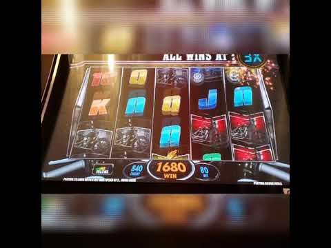 Harley-Davidson Slot Win Mega x3 80 cent bet