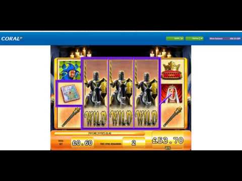 Black Knight Slot, Free Spins, Super Big Win