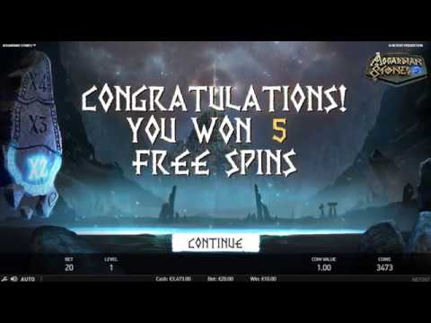 Asgardian Stones Slot BONUS BIG WIN – CasinoGuy.com