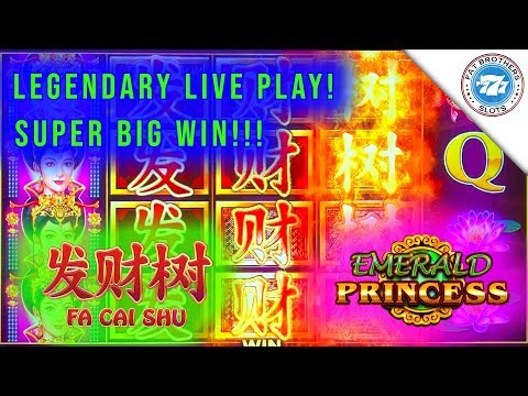 SUPER BIG WIN! Emerald Princess Fa Cai Shu New Slot! Max Bet Bonus!