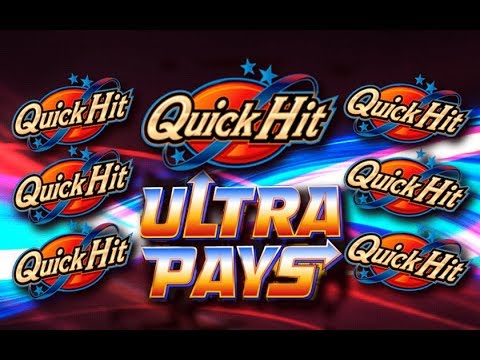 🎇 🎆 QUICK HIT ULTRA PAYS 🎇 🎆 – BIG WIN! – 🐶Slot Machine Bonus