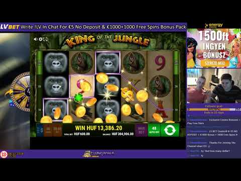 King Of The Jungle 🎰 Gamomat Casino Slots 💲💲 MEGA BIG WIN 💲💲