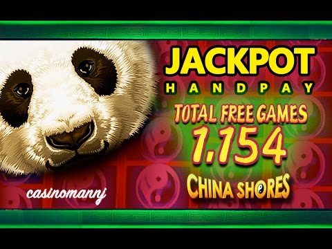 *JACKPOT HANDPAY* – CHINA SHORES SLOT – 1,154 FREE SPINS! – MEGA HUGE WIN! – Slot Machine Bonus