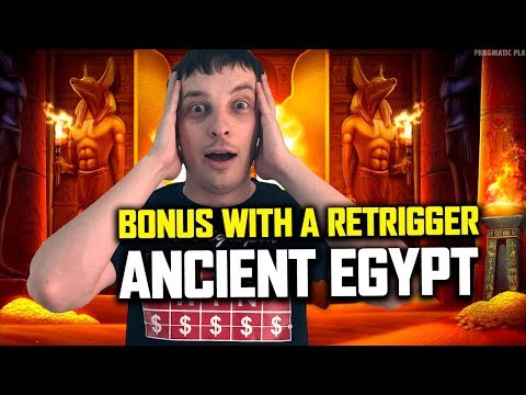 ANCIENT EGYPT SLOT BIG WIN + GIVEAWAY!