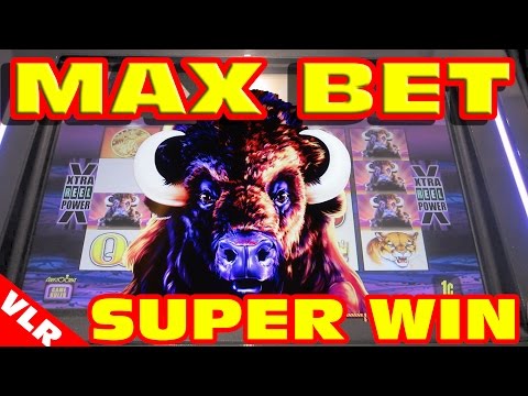 Original Buffalo – MAX BET SUPER BIG WIN – Slot Machine Bonus