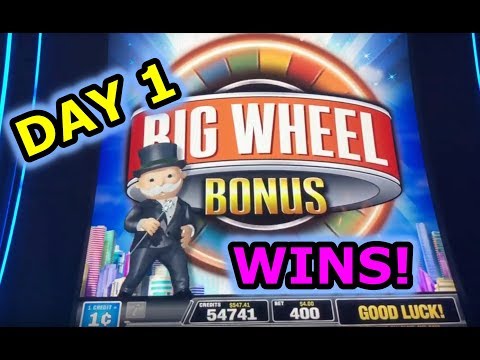 WINNING WEEKEND DAY 1: HANDPAY and other slot wins (in order).