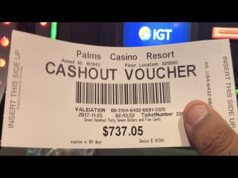 ** SUPER BIG WIN AT PALMS CASINO LAS VEGAS ON NEW SLOT ** SLOT LOVER **