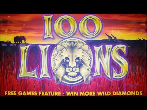 SUPER BIG WIN on 100 LIONS SLOT MACHINE – PALA CASINO PART 1.  Aristocrat Classic