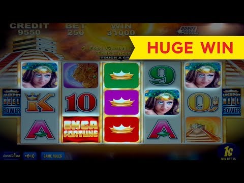 AWESOME RETRIGGERS! Inca Fortune Slot – HUGE WIN, UNBELIEVABLE!