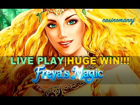 FREYA’S MAGIC SLOT  *YOU GOTTA SEE THIS* HUGE WIN! – Slot Machine Bonus