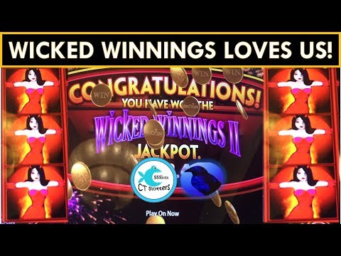 CHASING PROGRESSIVES WORKS! SUPER BIG WINS! Wicked Winnings Slot Machine WONDER 4 JACKPOTS