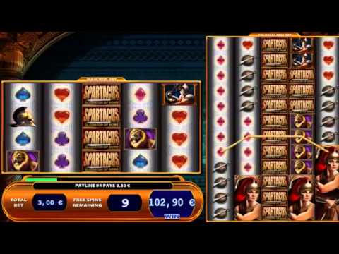 Spartacus Slot MEGA BIG WIN!!!