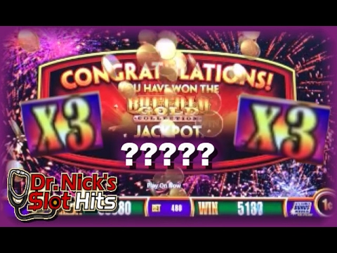 **SUPER BIG WIN!!!/BONUSES!!!** Wonder 4 Wheel Buffalo Gold Slot Machine