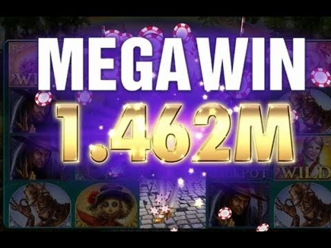 Wizard Of Oz, online casino Slot. Got the Mega Win