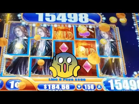 *Super Big Win* on vampires embrace! *Big win bonuses on 88 fortunes 3 reel slot machine*