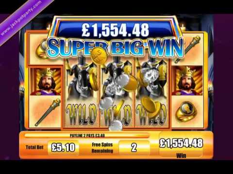 £5 135 MEGA BIG WIN 1007 X! BIG WIN SLOTS AT JACKPOT PARTY! ONLINE CASINO UK