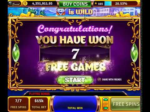 Kitty Gems FREE SPINS MEGA WIN!!!! – House of Fun slots