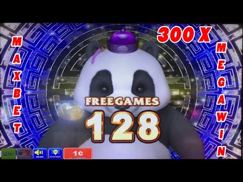 $$$$  Panda Spirit Max Bet Slot bonus  128 FREE GAMES MEGA WIN $$$$