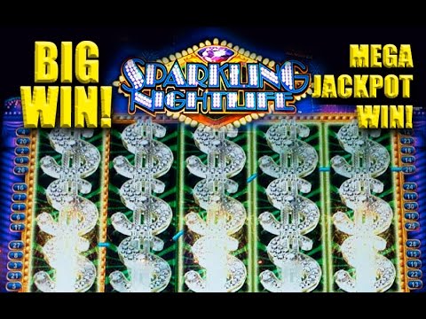 SPARKLING NIGHTLIFE Slot – BIG WIN! – MEGA PROGRESSIVE WIN! – Slot Machine Bonus