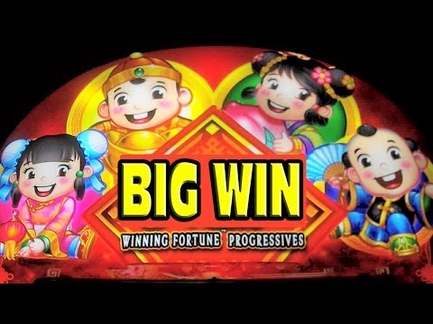 Winning Fortune Progressives – MEGA BIG WIN – New Slot Machine Bonus + Retriggers