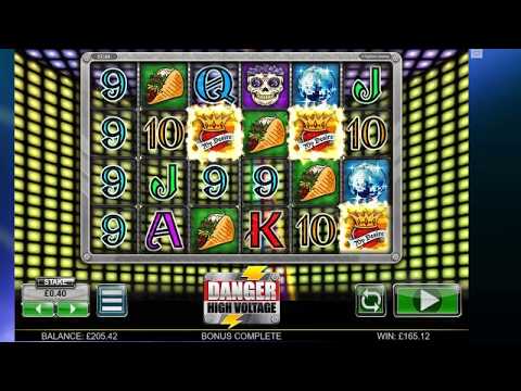 Danger High Voltage Online Slot – 40P – SUPER MEGA WIN!