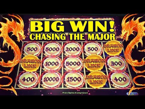 🤑BIG WIN!🤑 – DRAGON LINK SLOT 🐲 – CHASING THE MAJOR! – Slot Machine Bonus