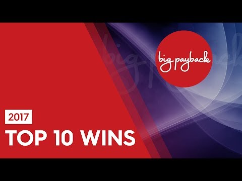 Top 10 BEST SLOT WINS – 2017 Edition – CRAZY BIG WINS!