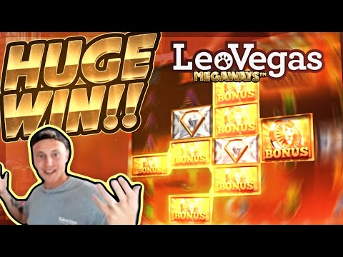 HUGE WIN!!! LeoVegas Megaways Big WIN!! Casino Games from CasinoDaddy Live Stream