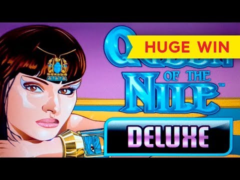 HUGE WIN! Queen of the Nile Deluxe Slot – MAX BET BONUS!