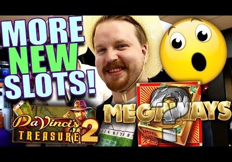 Book of Megaways + Da Vinci’s Treasure 2!? 😱 – New slots ICE 2019 | Vlog 37