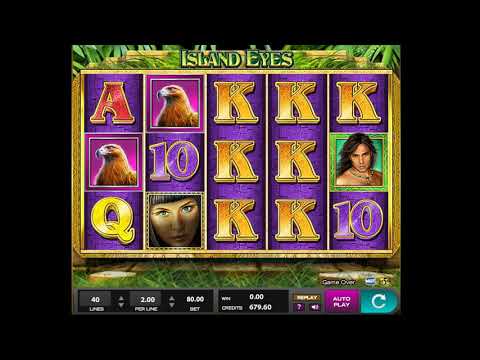 Island Eyes Slot Machine – Winning at online casino! MEGA WIN!