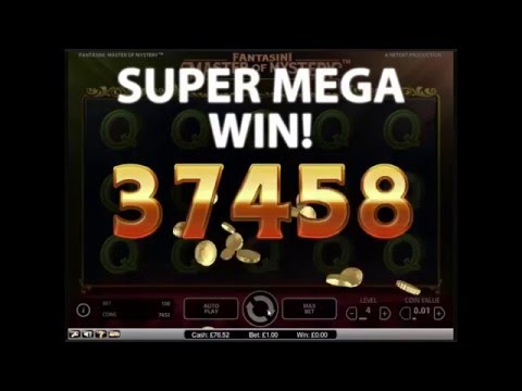 Fantasini Master of Mystery Slot – Super Mega Win – NetEnt