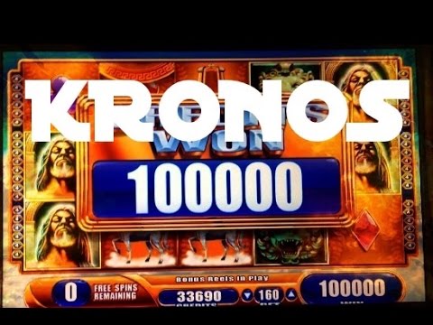 KRONOS slot machine HUGE MEGA BIG WIN BONUS!