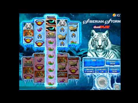 Siberian Storm Slot MEGA BIG WIN!!!