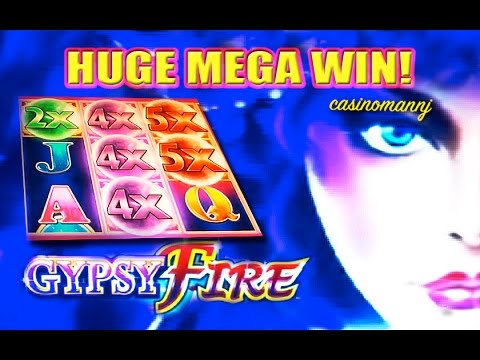 GYPSY FIRE Slot – *HUGE MEGA SLOT WIN!!!* – Slot Machine Bonus